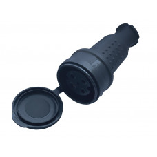 Розетка силова Luxel каучукова 32A 400В IP44 (1136), Якість