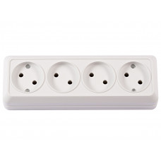 Внешняя четверная розетка OPERA (2015) белый, Качество