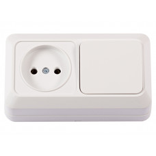 Блок розетки + выключатель OPERA (2032) белый, Качество
