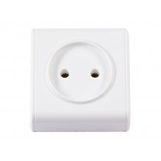 Розетка одинарная MINIATURE Керамика (2051) белый, Качество