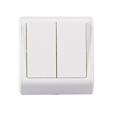 Двойной выключатель MINIATURE (2053) белый, Качество