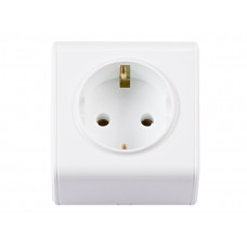 Розетка с заземлением MINIATURE Керамика (2054) белый, Качество