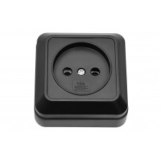 Внешняя розетка OPERA (2101) черный, Качество