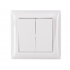 Выключатель двойной PRIMERA (3003) белый, Качество