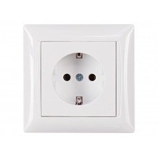 Розетка с заземлением PRIMERA (3004) белый, Качество