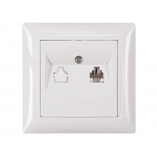 Розетка телефонная PRIMERA (3010) белый, Качество