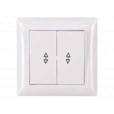 Выключатель двойной проходной PRIMERA (3019) белый, Качество