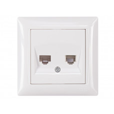 Компьютерная розетка + телефонная PRIMERA (3029) белый, Качество