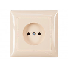 Розетка одинарная PRIMERA (3301) крем, Качество