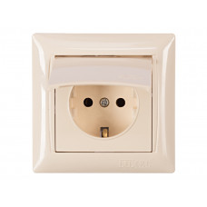 Розетка с заземлением и крышкой PRIMERA (3311) крем, Качество