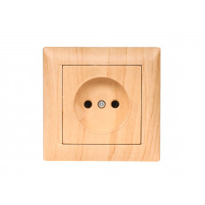 Розетка одинарная PRIMERA (3801) сосна, Качество