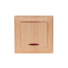 Выключатель с подсветкой PRIMERA (3805) сосна, Качество