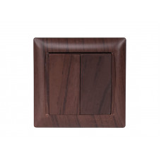 Выключатель двойной PRIMERA (3903) вишня, Качество