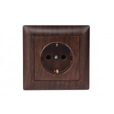 Розетка с заземлением PRIMERA (3904) вишня, Качество