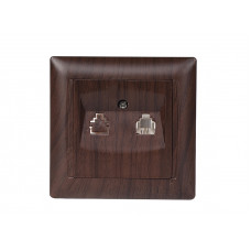 Розетка телефонная PRIMERA (3910) вишня, Качество