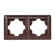 Рамка 2-я горизонтальная PRIMERA (3922) вишня, Качество