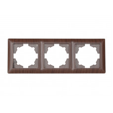 Рамка 3-я горизонтальная PRIMERA (3923) вишня, Качество