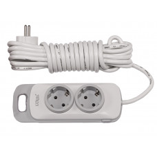 Сетевой удлинитель Luxel Nota 2 розетки 5М с заземлением (4115), Качество