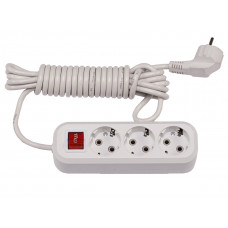 3 гнезда 5М с заземляющим контактом и выключателем (7235), Качество