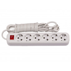 6 гнезд 3М с заземляющим контактом и выключателем (7283), Качество