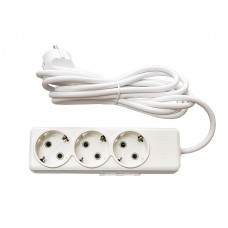 Сетевой удлинитель Luxel AURA 3 розетки с заземлением 5М (7335A), Качество