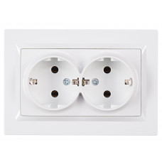 Розетка двойная с заземлением Luxel JAZZ (9008), Качество