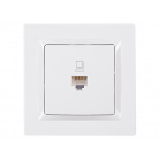 Компьютерная розетка Luxel JAZZ (9027) белая, Качество