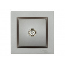 Розетка телевізійна Luxel JAZZ (9709) Графітова, Якість