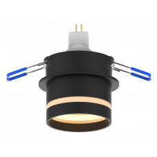 Акцентный светильник luxel GU10 IP20 черный (DLD-07B), Качество