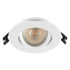 Точечный светильник luxel GU5.3 IP20 белый (DP-06W), Качество