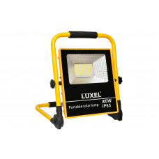 Светодиодный прожектор Luxel переносной автономный с солнечной панелью 100W IP65 (SFLP-100), Качество