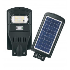 Светодиодный светильник Luxel на солнечных батареях с инфракрасным датчиком движения IP65 50W (SSL-50C), Качество