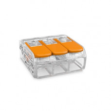 Соединитель для сращивания VARGO на 3 проводника 4 мм² (109497), Качество