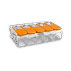 Соединитель для сращивания VARGO на 5 проводников 4 мм² (109498), Качество