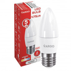 LED лампа VARGO C37 5W E27 4000K 475lm (110521), Качество