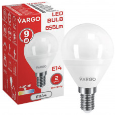 LED лампа VARGO G45 9W E14 4000K 855lm (111144), Качество