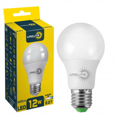 LED лампа UNILITE A60 12W E27 4000K 1020lm (111150), Качество