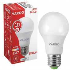 LED лампа VARGO A60 10W E27 6500К 950lm (111734), Качество