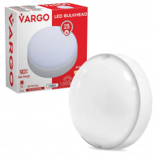 Светодиодный светильник VARGO ЖКХ 20W 6500K круг 2000lm IP54 Размер: 170x170x57мм (111861), Качество