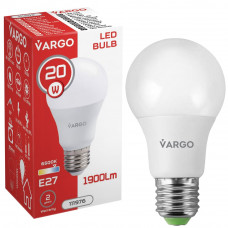 LED лампа VARGO A80 20W E27 6500K 1900lm (111976), Качество