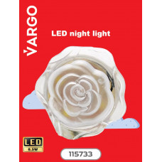 Ночник VARGO LED, роза, RGB, NL112 115733, Качество