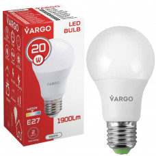 LED лампа VARGO A80 20W E27 4000K 1900lm (116014), Качество