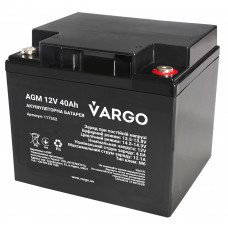 Аккумулятор VARGO 12V 40AH (117552) свинцово-кислотный аккумулятор, Качество