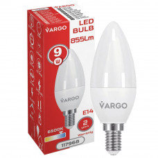 LED лампа VARGO C37 9W E14 6500K 855lm (117968), Качество