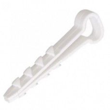 Дюбель-хомут VARGO для плоского кабеля 12х5мм, белый 100шт (118106), Качество