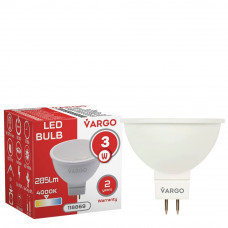LED лампа VARGO MR16 3W 4000K 285lm (118869), Качество