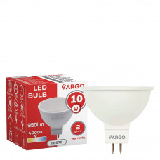 LED лампа VARGO MR16 10W 4000K 950lm (118870), Качество