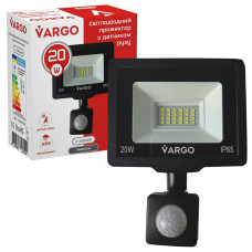 LED прожектор с датчиком движения VARGO 20W 6500K 1800lm (330320), Качество