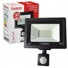 LED прожектор с датчиком движения VARGO 30W 6500K 2700lm (330330), Качество