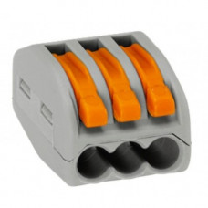 Клемма быстрого монтажа VARGO, 3 входа (701205), Качество